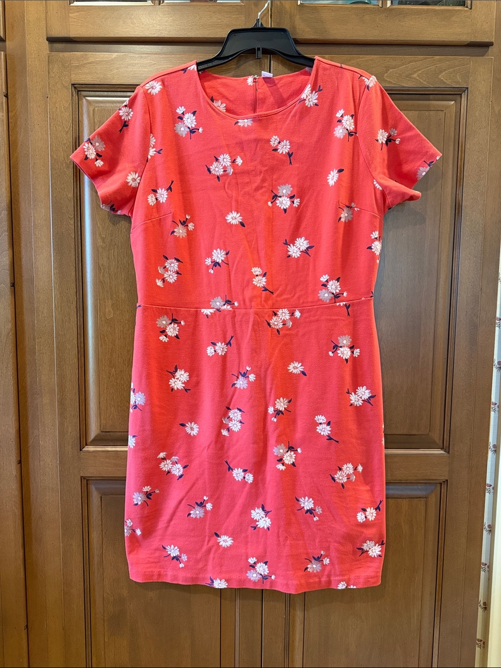 Old Navy red Floral sheath dress, Womens XLTall